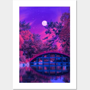 Magical bridge Posters and Art